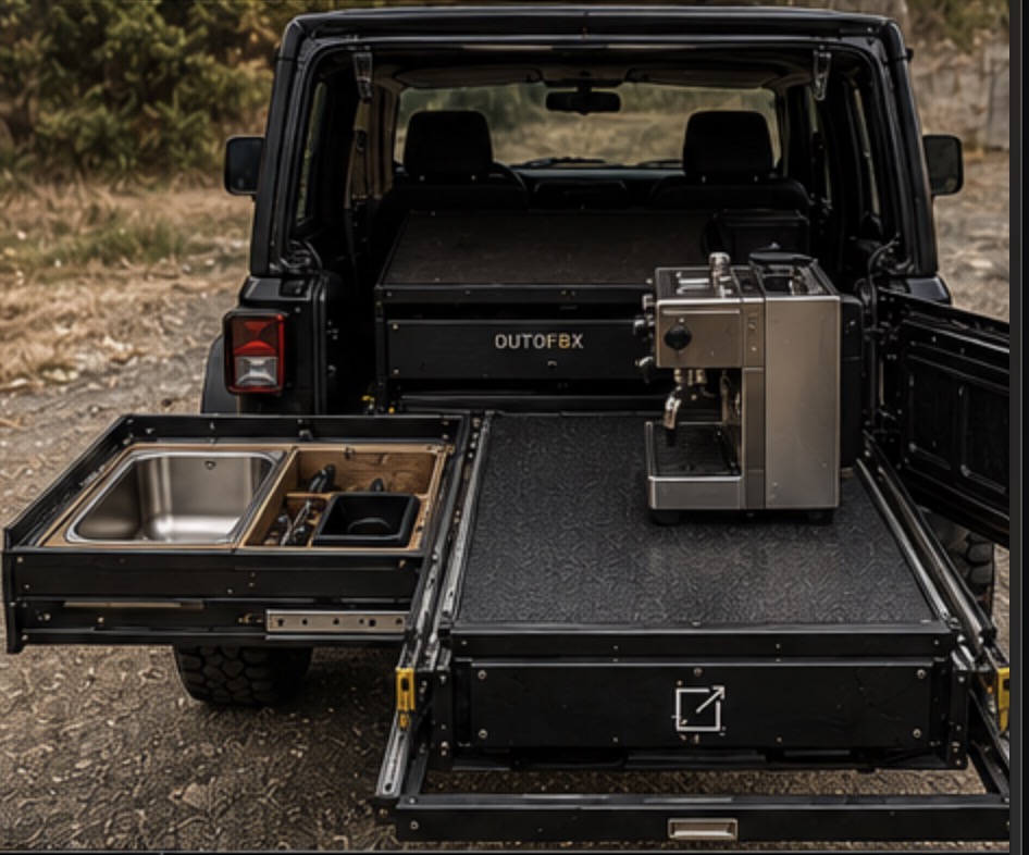 Barista 4x4 coffee bar setup